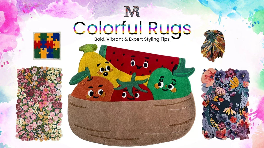 Colorful Rugs: How to Style Bold and Vibrant Rugs Like an Expert