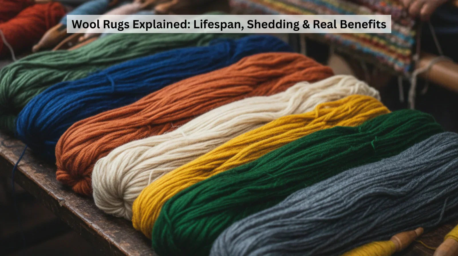 How Long Do Wool Rugs Last? Shedding, Pros &amp; Cons Explained – Mannat Rugs