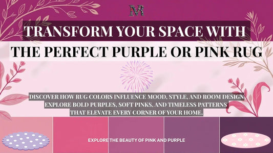 Pink and Purple Rugs