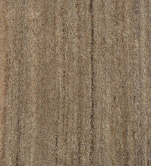 Hand-tufted wool rug with subtle horizontal pattern