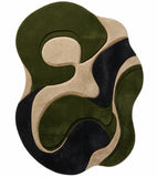 Botanical Wave Hand-Tufted Wool Rug