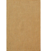 Camel hand-tufted wool rug with vertical line textured pattern