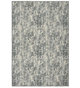 Charcoal Modern Rug with sleek tonal patterns.