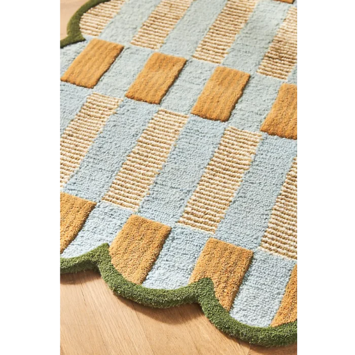 patterned rug