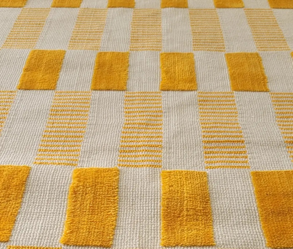 patterned rug