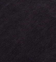 Luxury dark brown rug with subtle rectangular inset border