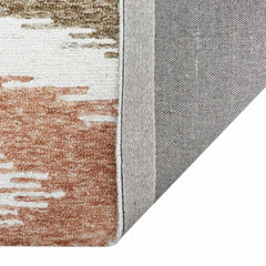 Chevron zigzag wool rug for living room and bedroom decor.