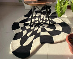 Irregular rug