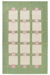 Emerald Green Hand Tufted Wool Rug