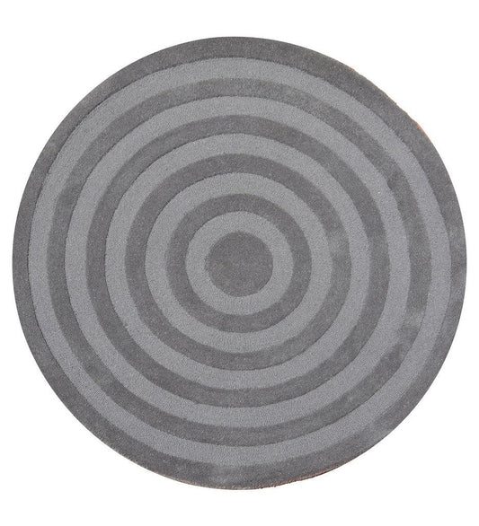 Dark grey rug