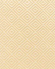 Soft ivory wool rug with sculpted diamond texture handmade in India.