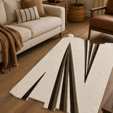 Canyon Stripe Contemporary Area Rug - Hand Tufted