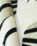 Handcrafted oval designer rug made from premium wool.