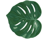 Botanical leaf rug in gradient green shades for luxury interiors.