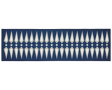 Modern arrow pattern hallway runner rug