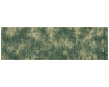 Modern green texture runner rug for hallway