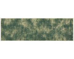 Modern green texture runner rug for hallway