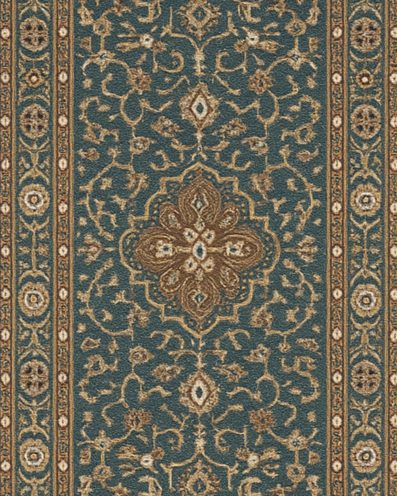 Traditional Persian medallion runner