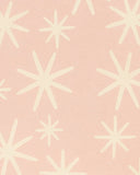 Hand-tufted pink Christmas area rug for holiday home decor