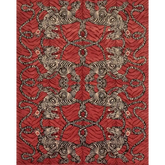 dark red rug