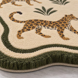 Safari luxe figurative wool rug