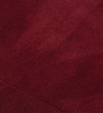 Luxury solid maroon rug for modern living room décor