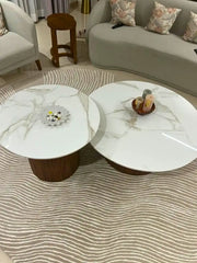 Modern taupe hand-tufted rug for living rooms and contemporary homes.