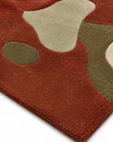 Terra Flow Abstract Rug- Hand Tufted