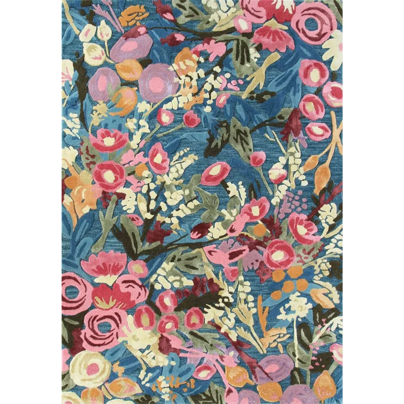 Floral rug