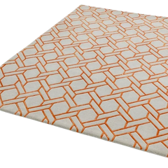 Beige rug