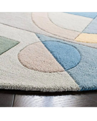 geometric pattern rug