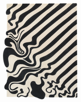 Melt Wave Area Rug - Hand Tufted