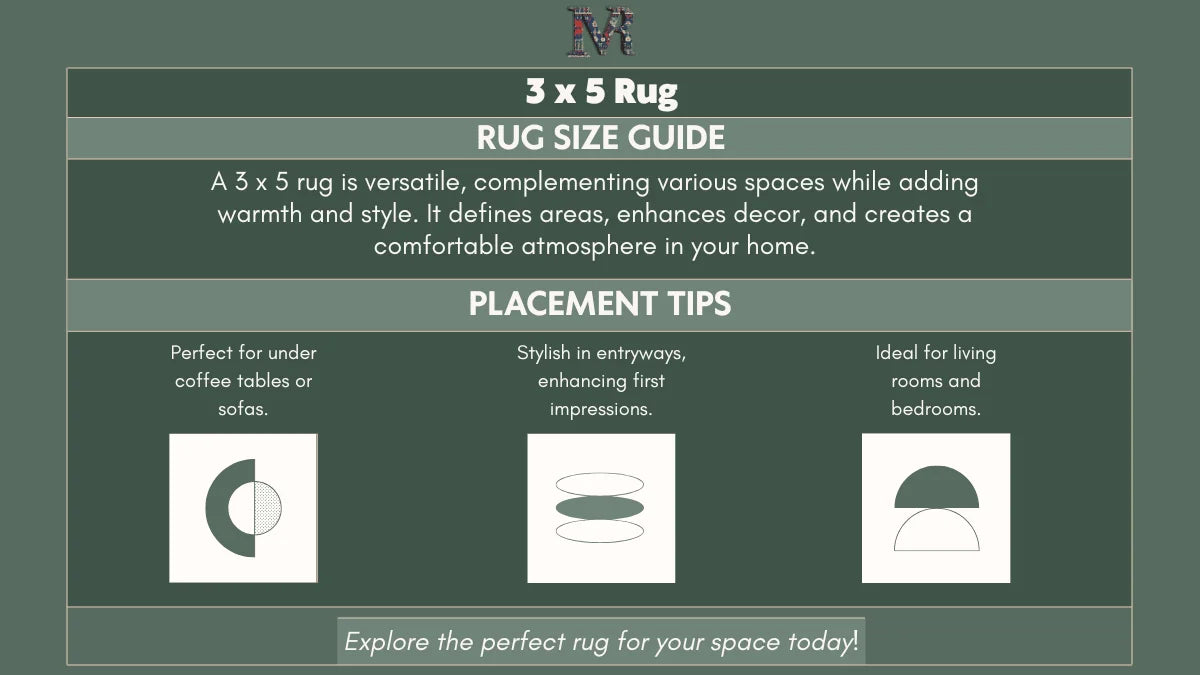 How Big Is a 3x5 Rug? Dimensions, Placement & Room Ideas Explained ...