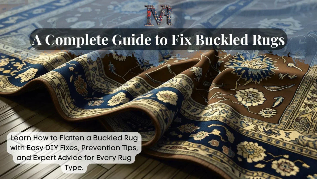 Understanding and Fixing Rug Buckling: A Complete Guide – Mannat Rugs