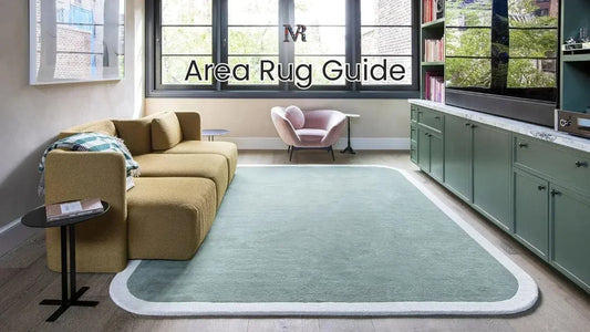 Elegant living room with a large area rug showcasing how to choose the perfect rug size, style, and placement for every room