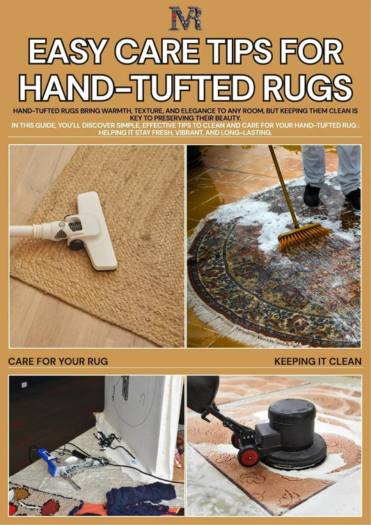 Care Tips for Hand Tufted Rug