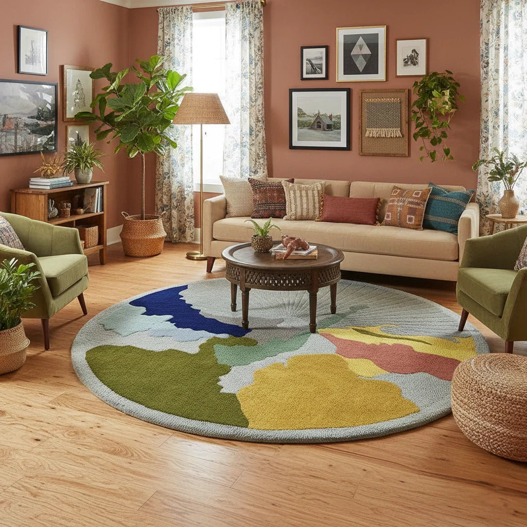 Round Rugs – Mannat Rugs