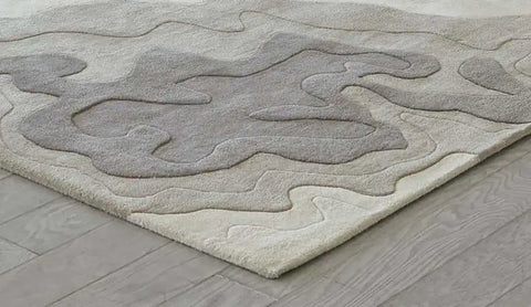 Burnt orange rug