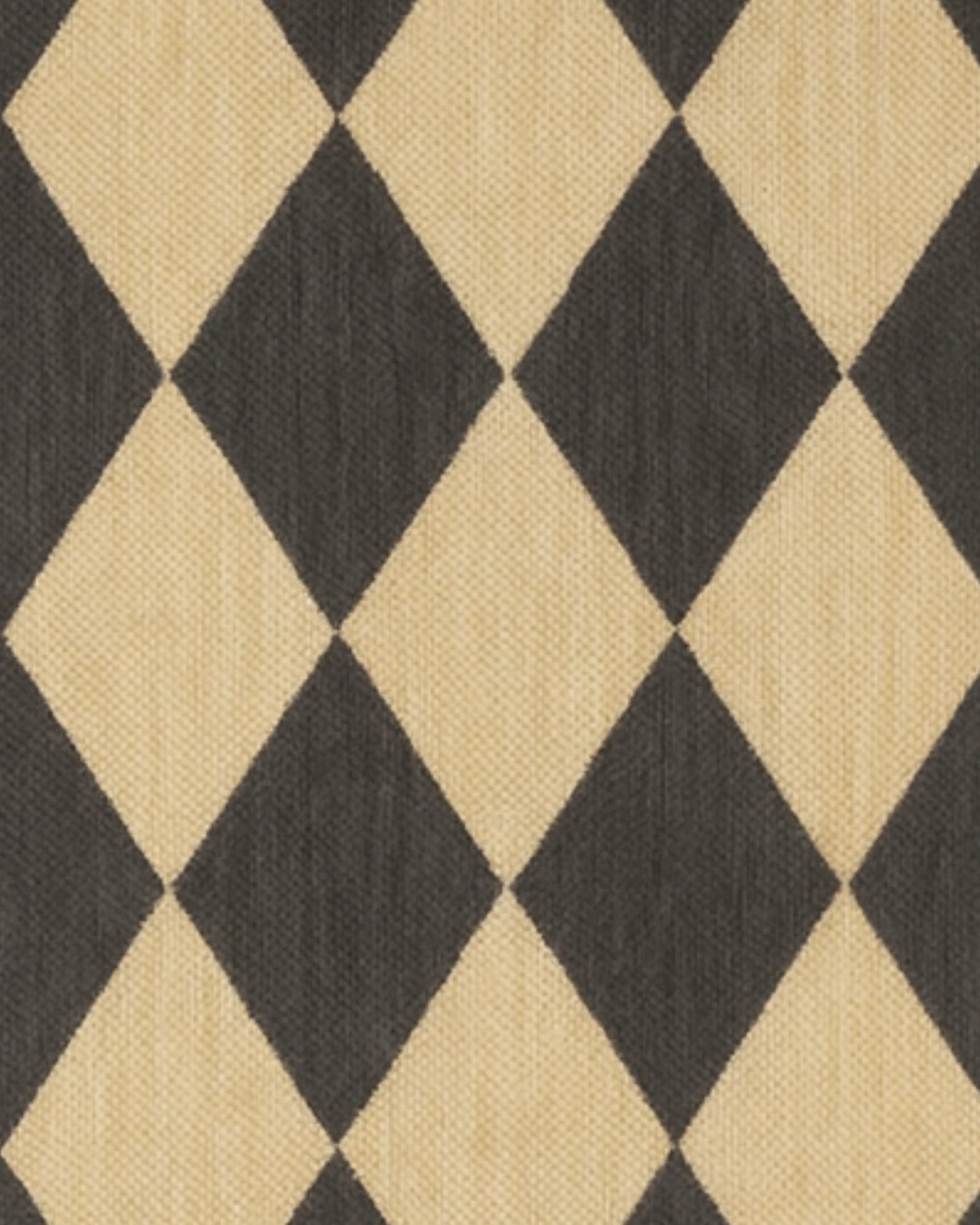 Modern diamond pattern hallway rug