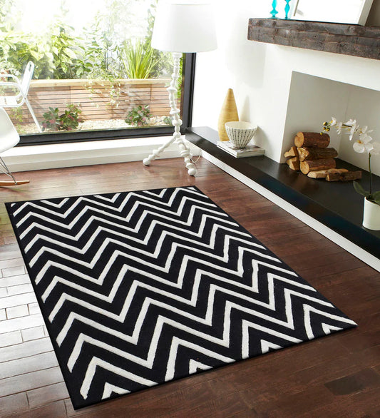 patterned rug