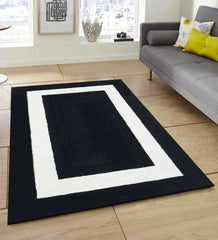 black rug for bedroom