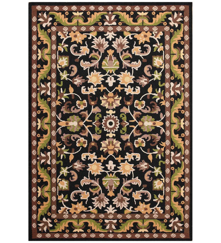 Black rug