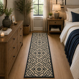 Ornamental runner rug