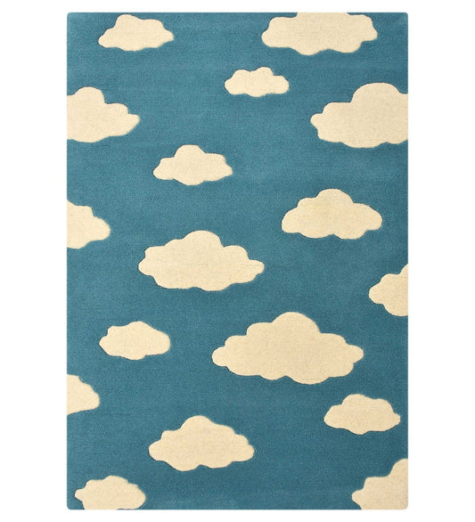 Blue rug