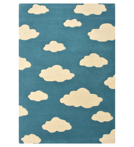 Blue rug