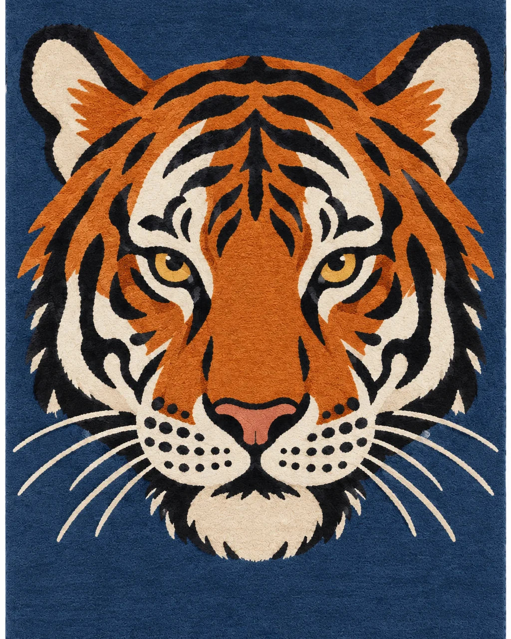 Blue_tiger majesty_wool_rug