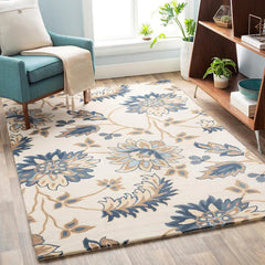 Floral rug