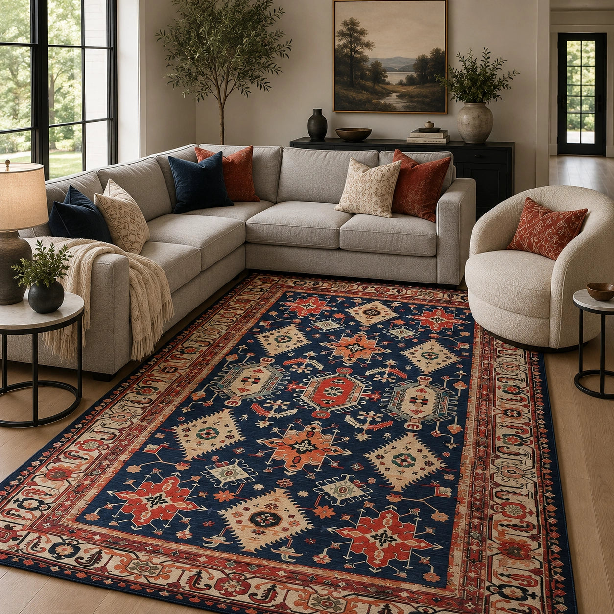 Traditional rug