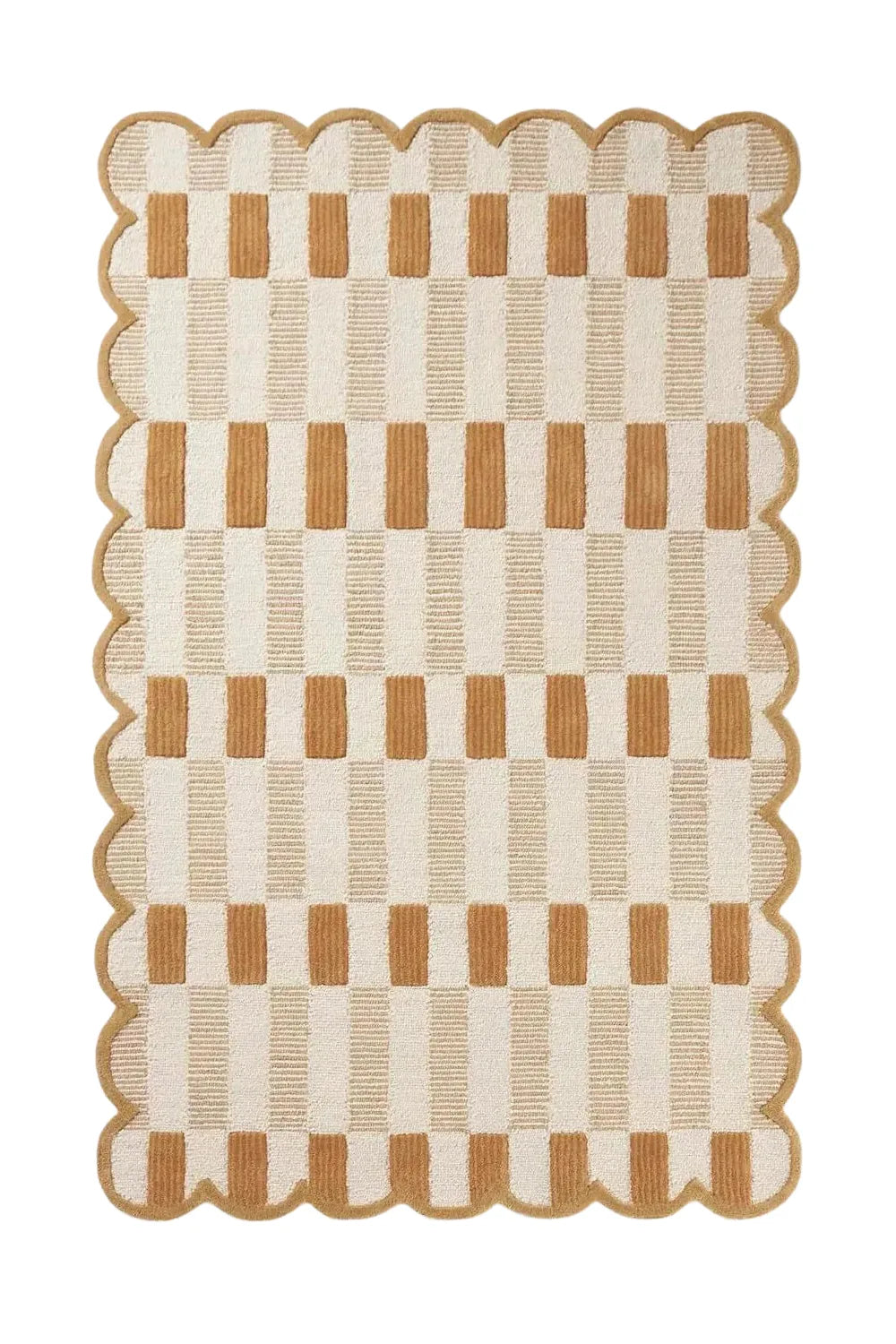 checkered area rug