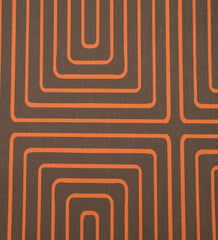 Soft and durable rug featuring a bold maze pattern.